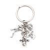 Zinc Alloy Keychains KEYC-I118-01ASP-03-1