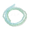Transparent Painted Glass Beads Strands LS-DGLA-A034-T1mm-A16-5