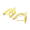 Brass Letter Stud Earrings for Women EJEW-A038-01H-G-2