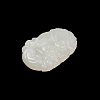 Natural White Jade Carved Pendants G-S384-01D-3