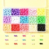 15 Colors Plastic Beads MACR-FS0001-79-7