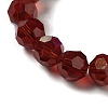 Electroplate Transparent Glass Beads Strands EGLA-A035-T8mm-L02-3