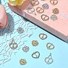 18Pcs 9 Styles Rack Plating Alloy Pendants FIND-FS0003-10-8