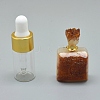 Natural Citrine Openable Perfume Bottle Pendants G-E556-18B-1