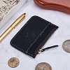 Rectangle Leather Credit Card Wallets for Women Men AJEW-WH20007-09A-4