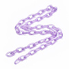 Handmade Transparent ABS Plastic Cable Chains KY-S166-001C-3