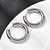 316F Stainless Steel Hoop Earrings EJEW-D341-01F-P-3
