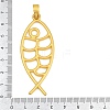 Alloy Big Pendants AL-CBA65B2-02A-G-4