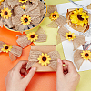 Linen Bowknot Ornament Accessories LS-DIY-WH0430-069-3