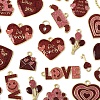 28Pcs 14 Styles Alloy Pendants ENAM-FS0002-84-2