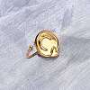 Adjustable 304 Stainless Steel Cuff Open Rings LS-RJEW-C151-01A-G-2