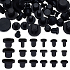 72Pcs 18 Styles Silicone End Caps FIND-FG0004-55B-1