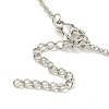 304 Stainless Steel Cable Chain Necklaces NJEW-H040-08P-3