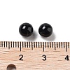Natural Black Onyx(Dyed & Heated) Sphere Beads G-P520-18-3