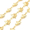 304 Stainless Steel Star Link Chains CHS-C021-03B-G-1