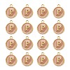 Golden Plated Alloy Enamel Charms ENAM-S118-06P-2