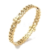 304 Stainless Steel Hinged Cuff Bangles SA-CBAB92B-05G-2
