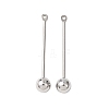 304 Stainless Steel Threaded Ball Eyepin STAS-G385-01P-02-1