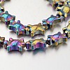 Electroplate Non-magnetic Synthetic Hematite Bead Strands G-F300-52A-02-1