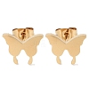 PVD Vacuum Plating 304 Stainless Steel Stud Earrings for Women EJEW-A048-48D-G-1