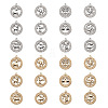 Fashewelry 2 Sets 2 Colors Zinc Alloy Jewelry Pendant Accessories FIND-FW0001-06-2