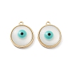 Rack Plating Alloy Enamel Pendants FIND-C050-10G-2