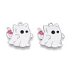Halloween Theme Alloy and Enamel Pendants ENAM-T021-31B-01P-1