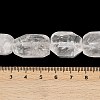 Natural Quartz Crystal Beads Strands G-F796-C11-01-5