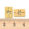 304 Stainless Steel Charms LS-STAS-H184-04C-G-3