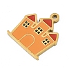 304 Stainless Steel Enamel Charms FIND-I068-02G-01-2