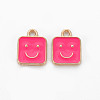 Alloy Enamel Charms ENAM-T016-13-RS-3