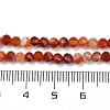 Natural Banded Agate Beads Strands G-P553-G09-03-3