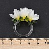 Handmade Lampwork Finger Rings RJEW-P158-01-6