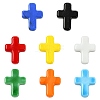 8Pcs 8 Colors Handmade Lampwork Beads LAMP-CJ0003-09-1