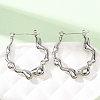 304 Stainless Steel Hoop Earrings for Women SA-CBA7B26-02P-2