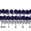 Opaque Glass Beads Stands EGLA-A035-P6mm-D09-5