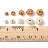 196Pcs 8 Styles Natural Unfinished Wood Beads WOOD-FS0001-09-6