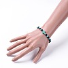 Natural Sandalwood Beads Stretch Bracelets BJEW-JB04679-02-4