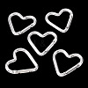 5Pcs Zinc Alloy Spring Gate Rings FIND-TA0009-73O-9