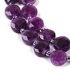 Natural Sugilite Beads Strands G-C116-A33-01-3