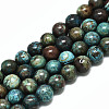 Natural Wave Jasper Beads Strands G-R485-10-6mm-1-1