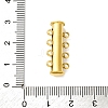304 Stainless Steel Slide Lock Clasps STAS-A117-07B-G-3