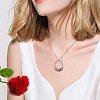 24Pcs 6 Colors Acrylic Big Pendants OACR-FS0002-65-6