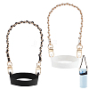 2Pcs 2 Colors Silicone Cup Handle Strap AJEW-PH0011-90-1