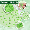 200Pcs Opaque Acrylic Beads OACR-SP0002-40C-5