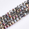 Electroplate Glass Beads Strands EGLA-S176-07B-B03-1