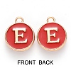 Golden Plated Enamel Alloy Charms ENAM-SZ0001-26C-E-3