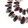 Natural Multicolor Tourmaline Beads Strands G-Z091-A45-3