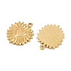 304 Stainless Steel Pendants STAS-E524-02G-2