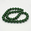 Natural Mashan Jade Round Beads Strands G-D263-12mm-XS13-2
